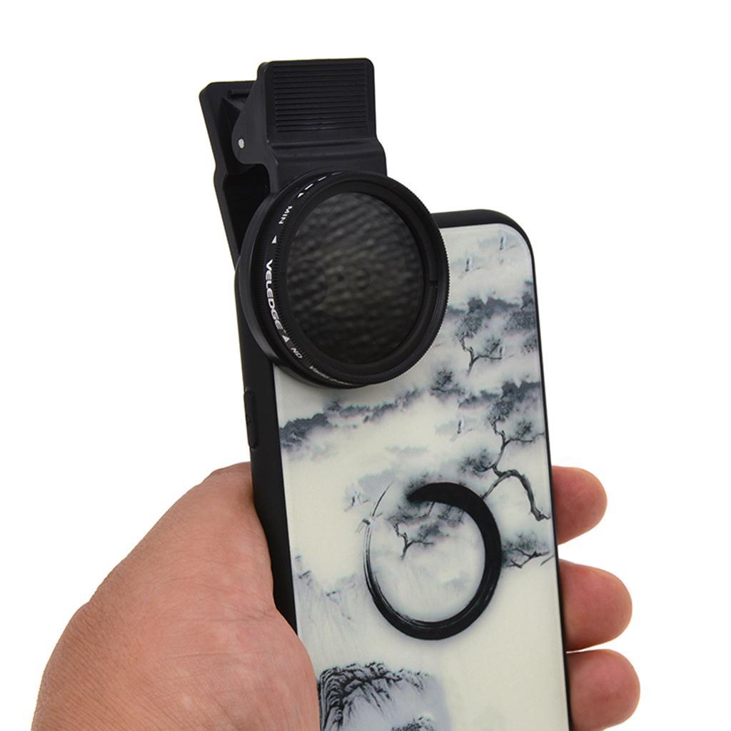 Cell Phone 37mm ND 2-400 Phone Camera Lens Clip Universal