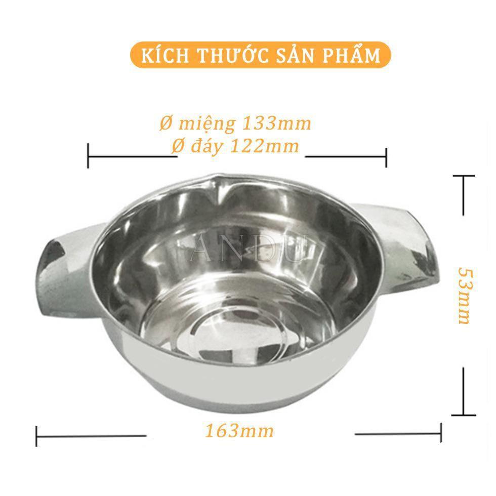 Bộ Vắt Cam INOX Tiện Dụng, Nắp Vắt Cam Kèm Ca Đong Định Mức