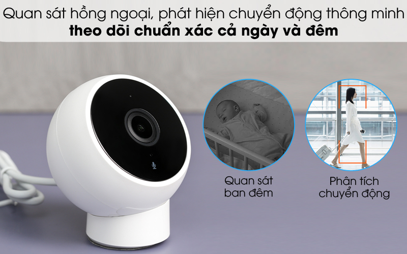 Camera IP Xiaomi Mi Home Magnetic Mount MJSXJ03HL Trắng - Hàng Nhập Khẩu