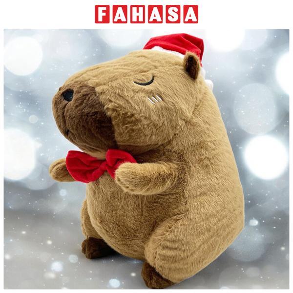 Thú Bông Capybara Giáng Sinh 40 cm - WanLongDa 698008
