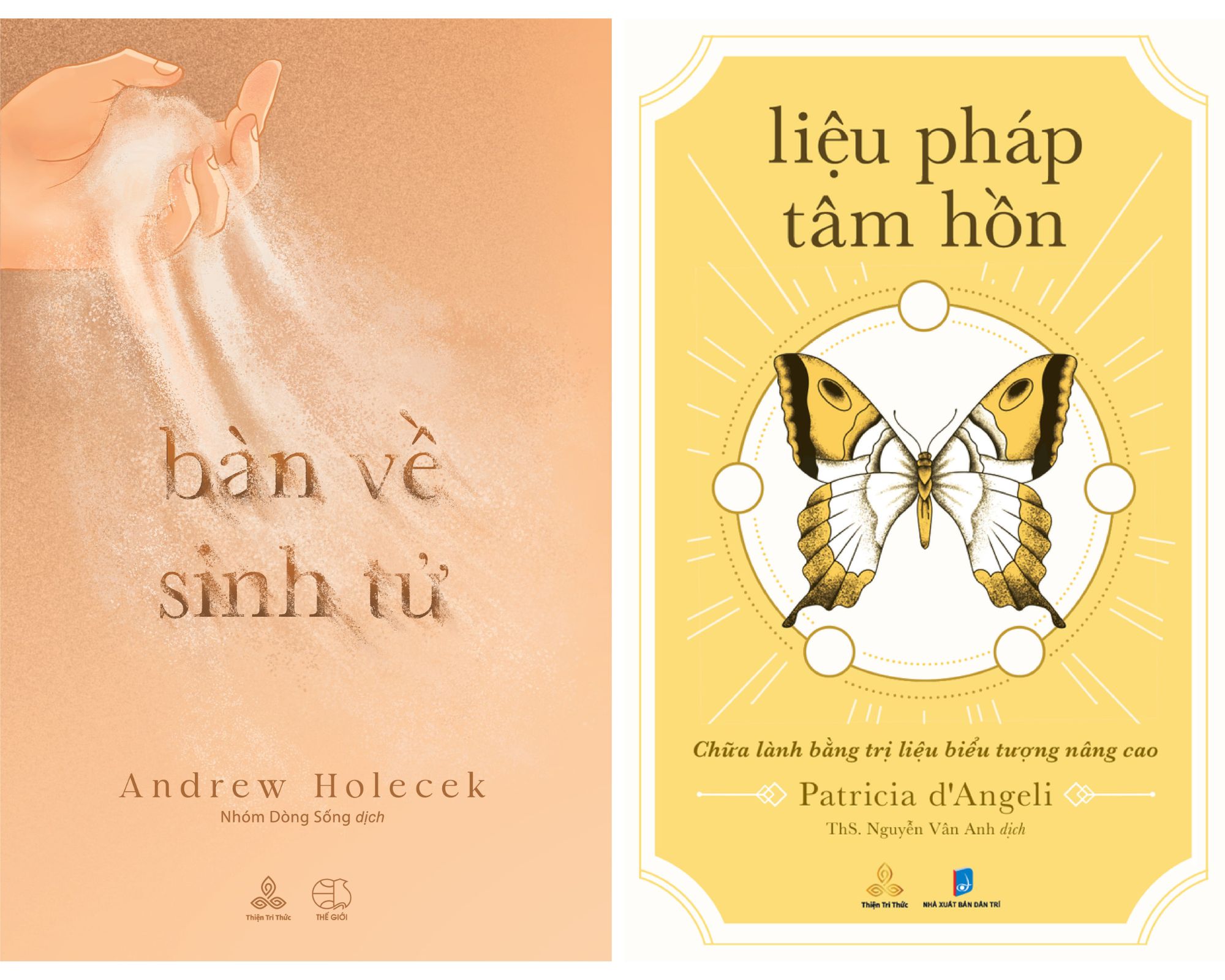 Combo sách Bàn Về Sinh Tử và Liệu Pháp Tâm Hồn