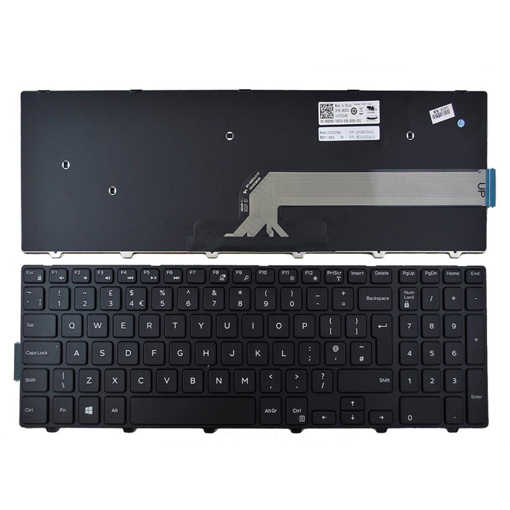 QWERTY Keyboard Replacement Keyboard Replacement Keyboard for Dell Inspiron 15