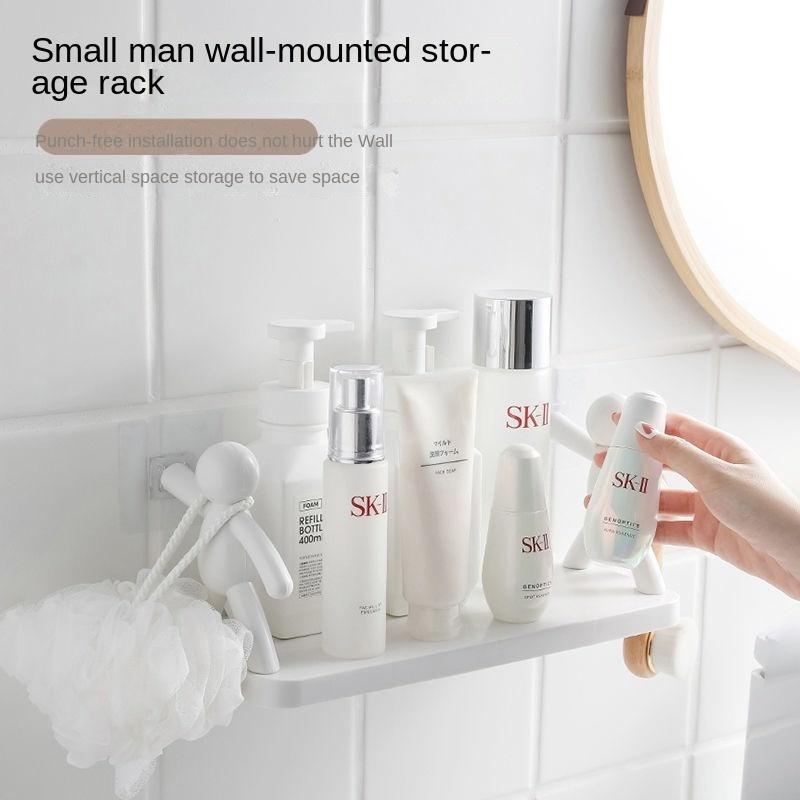 Giá Đựng Đồ Gắn Tường Không Cần Khoan Tiện Dụng Cho Nhà Tắm