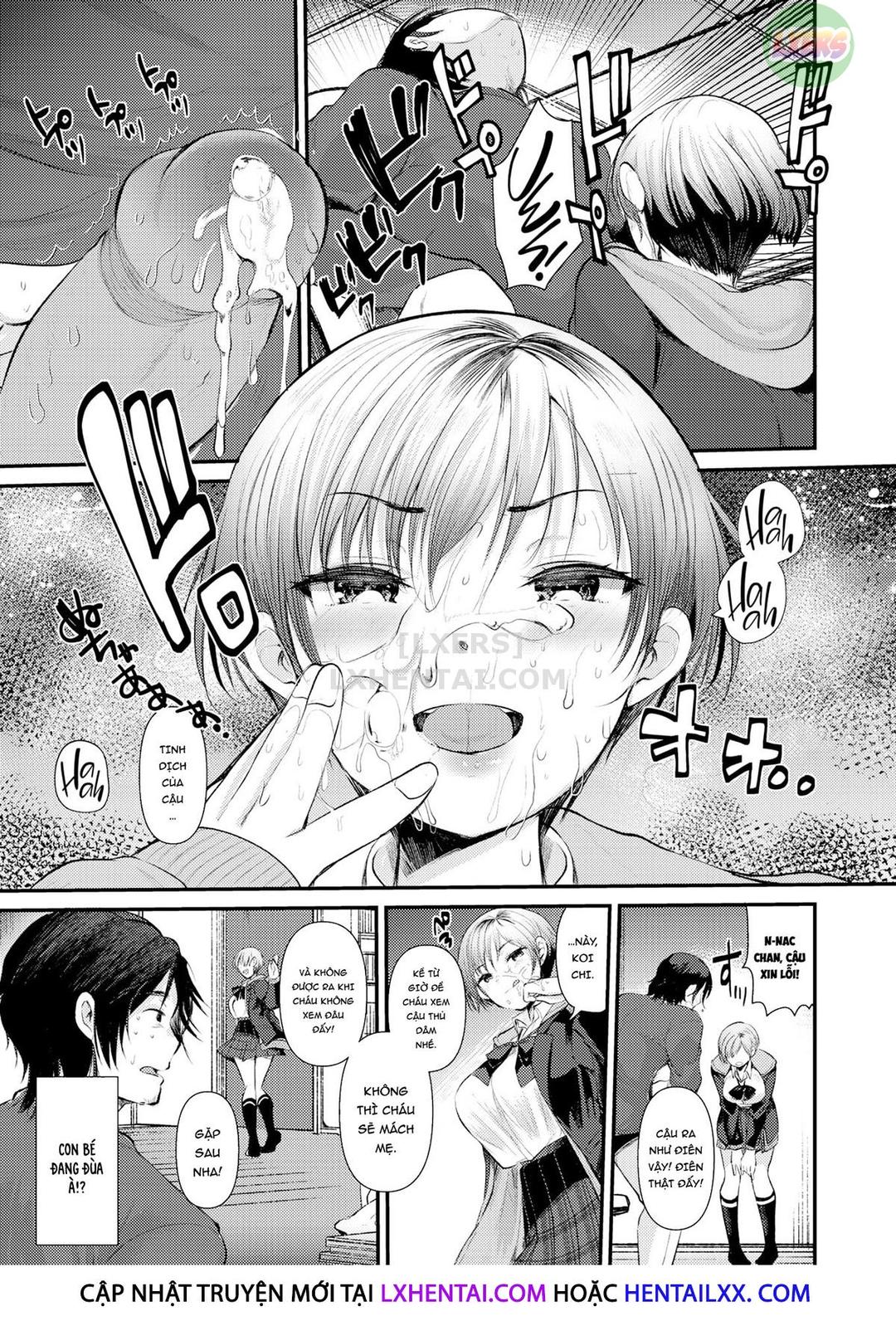 thực hành với cháu gái chapter 1 5