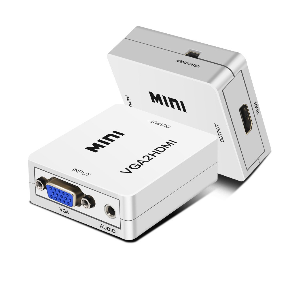 Box chuyển VGA ra HDMI HD MINI - JL