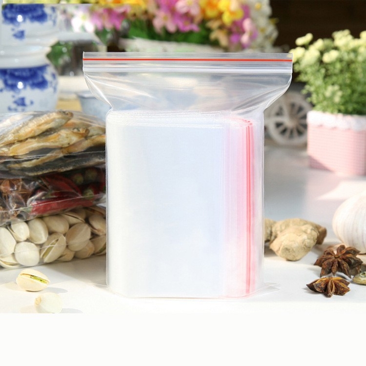 100 túi nhựa Zip lock trong suốt - 7*10