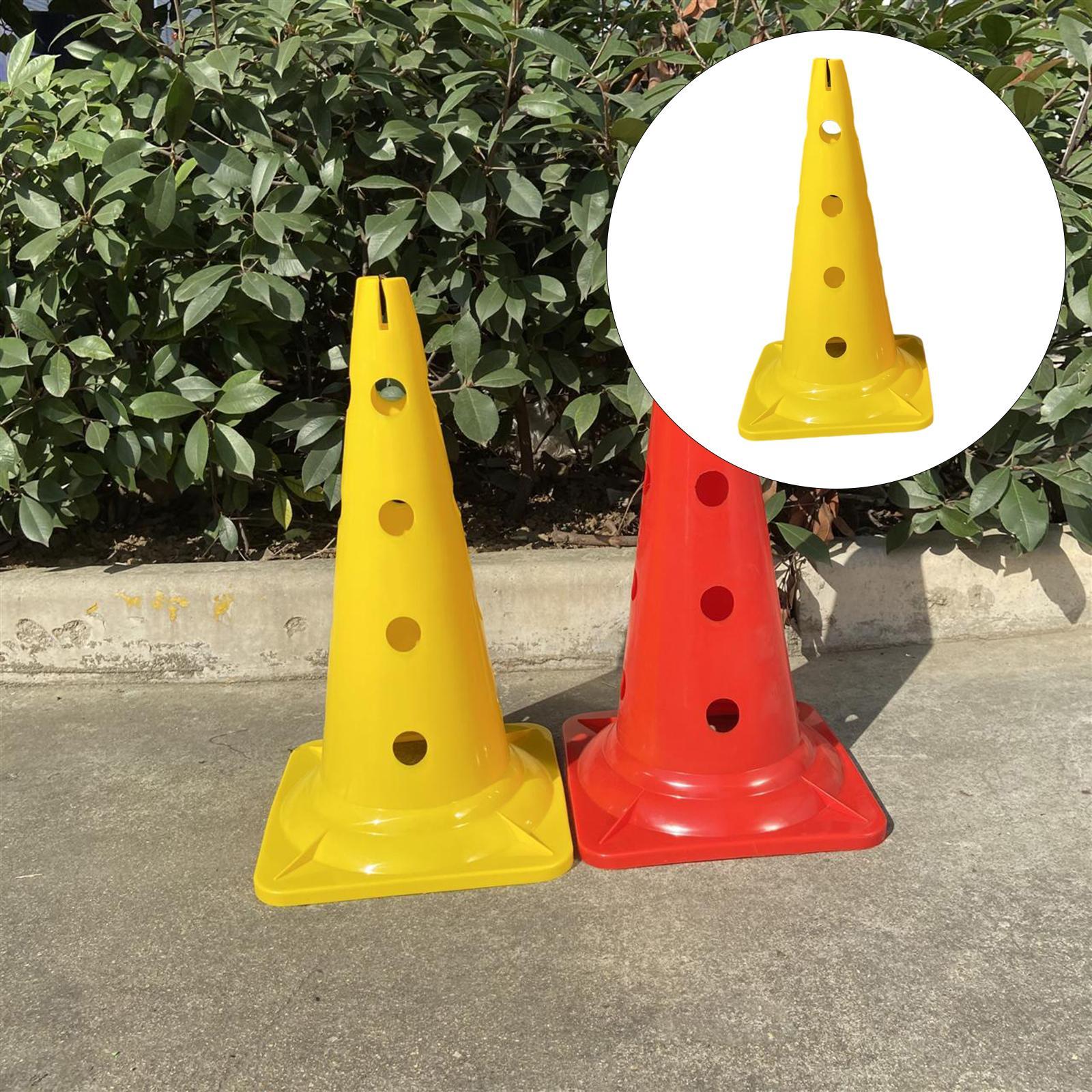 20 inch Thickened Sport Training Cone with Hole for Soccer Basketball