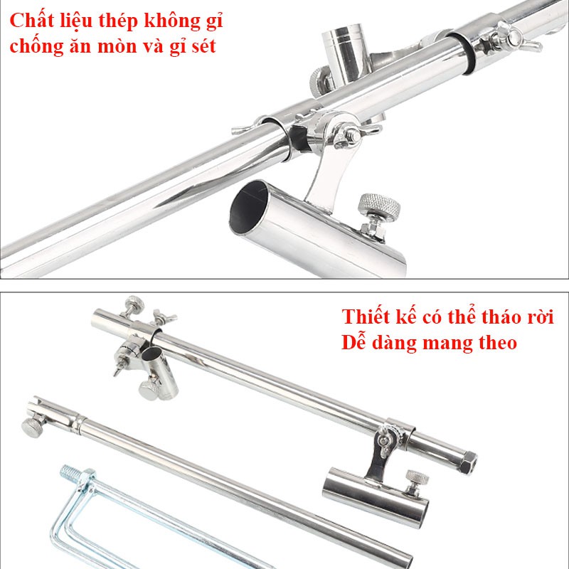 Tháp Câu Đài Tháp Chống Cần Câu Cá Đa Năng Cao Cấp KK25