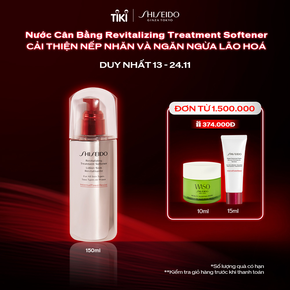 Nước cân bằng Shiseido Revitalizing Treatment Softener 150ml