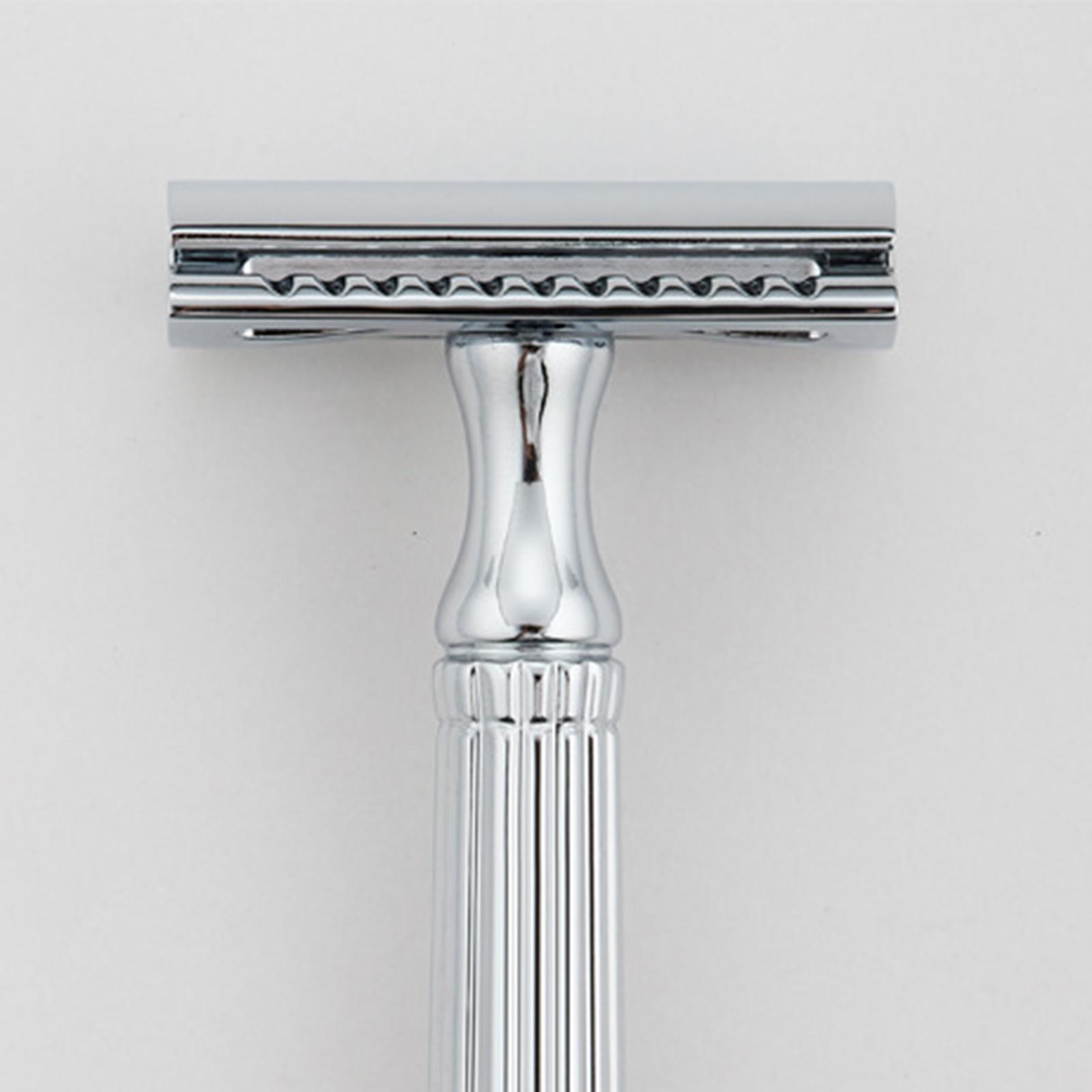 Double Edge    Shaving with 5Pcs Stainless Steel
