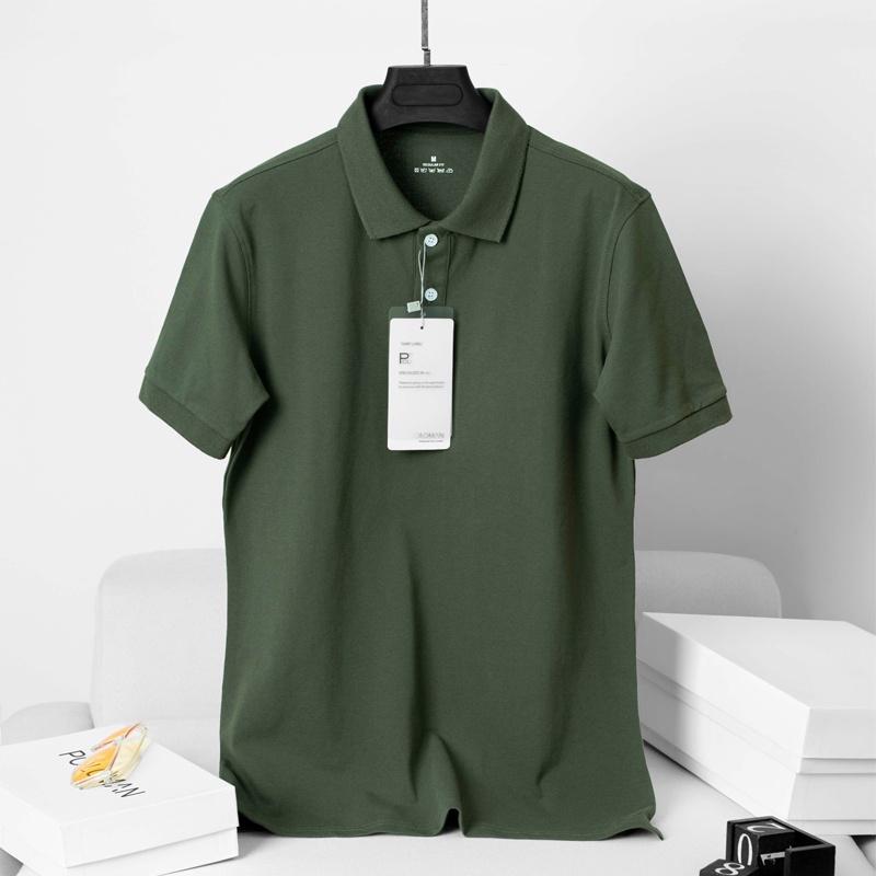 Áo Polo Nam trơn basic ,chất cotton cá sấu dày dặn mặc thoáng mát, full size phân phối độc quyền-PHSHOP204