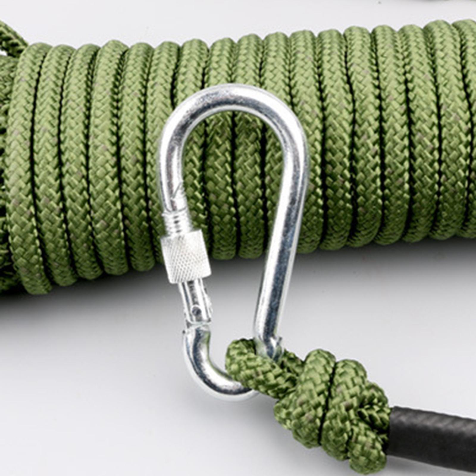 Static Rock Climbing Rope Fire Escape Rappelling Rope for Mountain Climbing Emergency