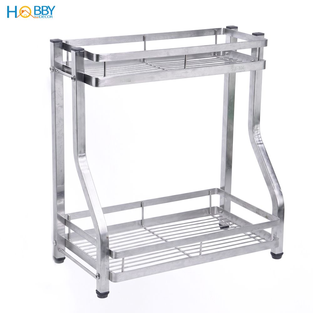 Kệ đựng gia vị 2 tầng Inox 304 HOBBY Home Decor GV2T