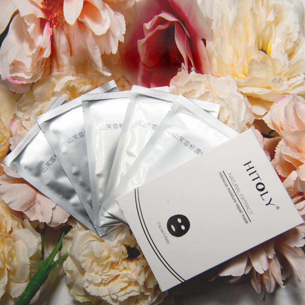 Mặt nạ dưỡng da Hitoly - Natural Extract Hibiscus Moisture Repair Mask