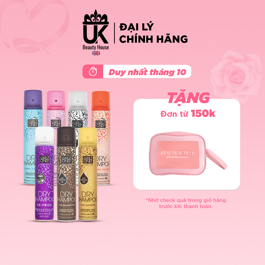 DẦU GỘI KHÔ GIRLZ ONLY 200ML