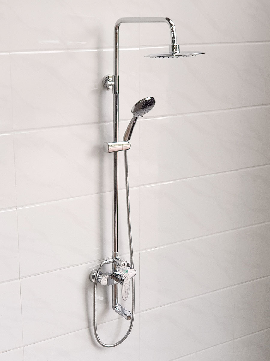 Cây sen nóng lạnh Đồng mạ Chrome Eurolife EL-SC912
