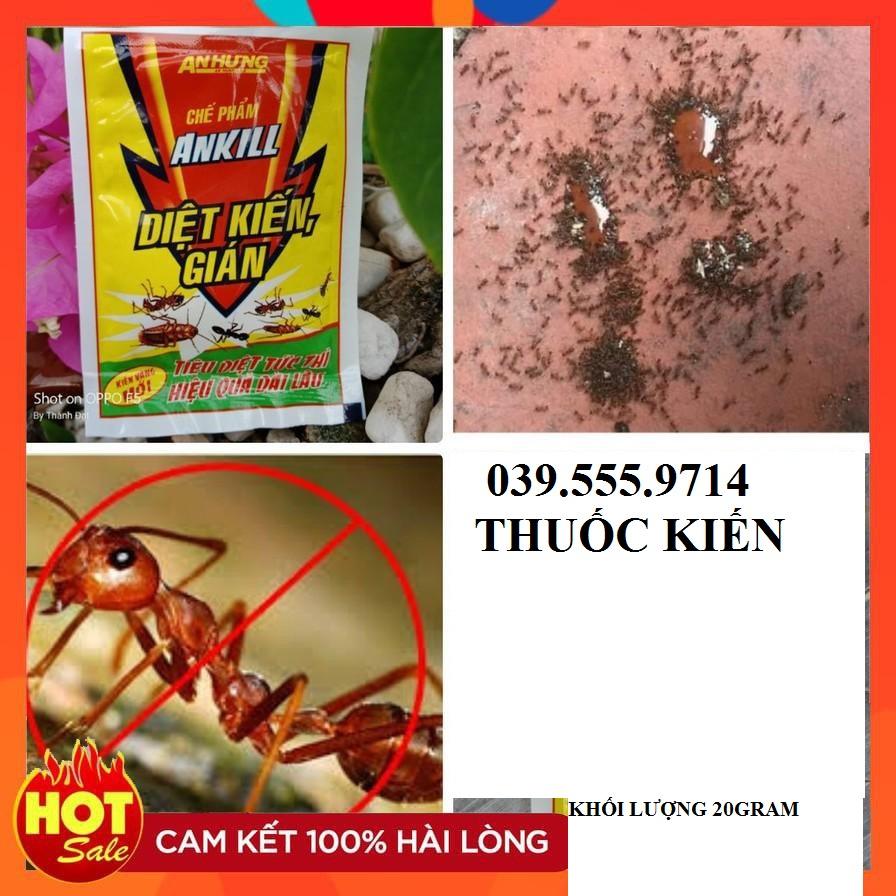 Chế phẩm Ankill diệt kiến gián côn trùng gói 20gram