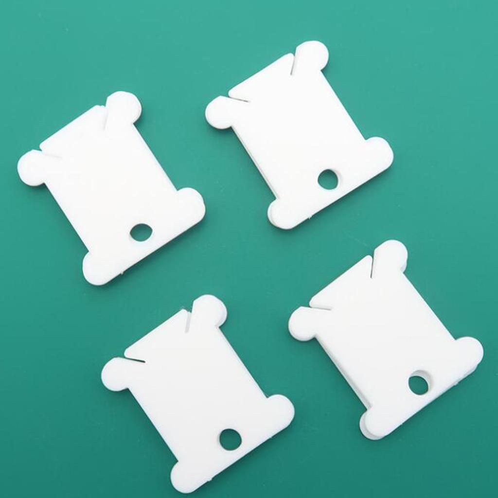 240x Embroidery Thread Bobbins Sewing Winding Thread String Organizer Holder Lot