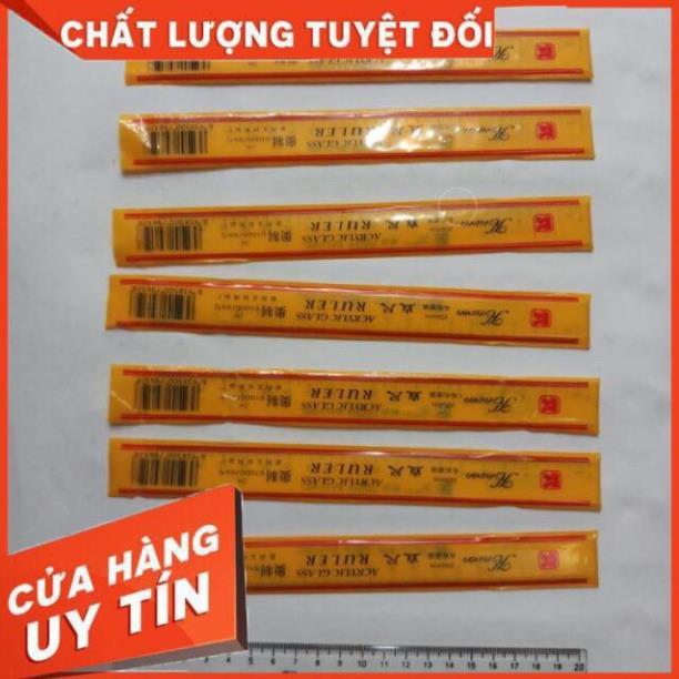 hàng hot Thước kẻ 20 cm cho học sinh combo 10 cái