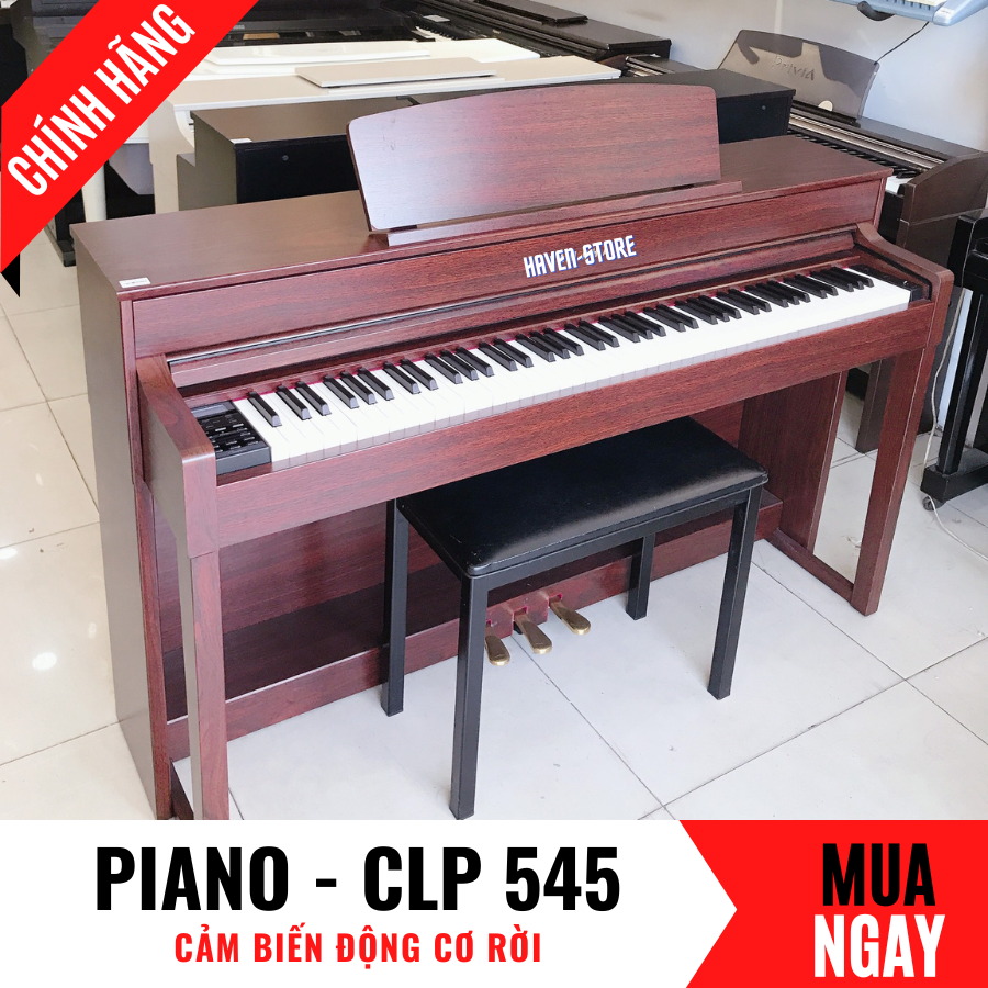 Đàn Piano Điện Yamaha CLP-545 Cảm Ứng Đàn Hồi Động Cơ Rời