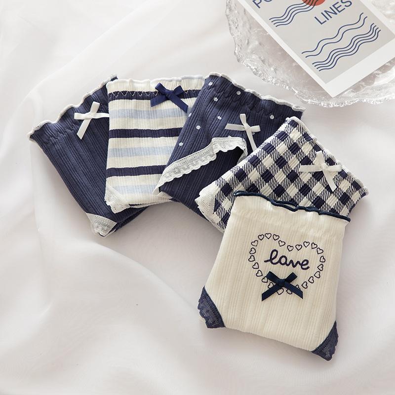 Quần Lót Nữ Cotton LOVE Kháng Khuẩn Thời Trang Ngang Eo . Hàng Loại Đẹp.