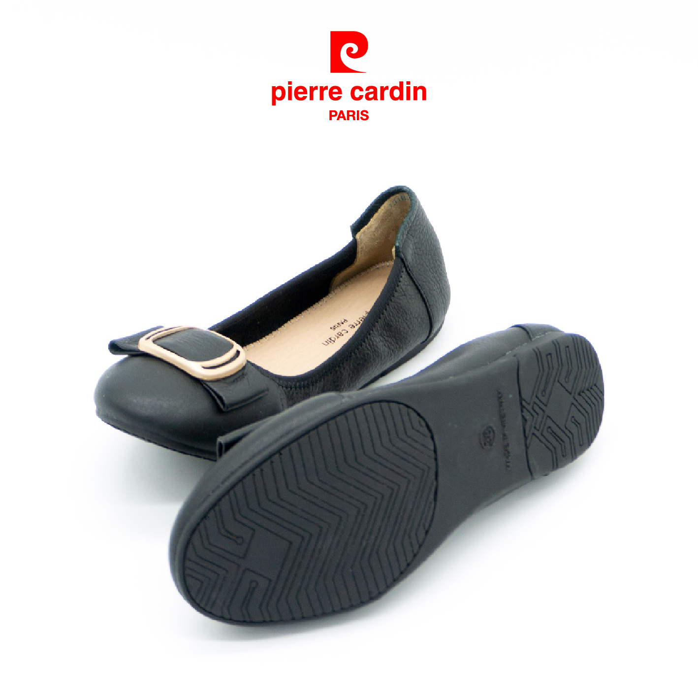 Giày búp bê nữ Pierre Cardin PCWFWLE131BLK