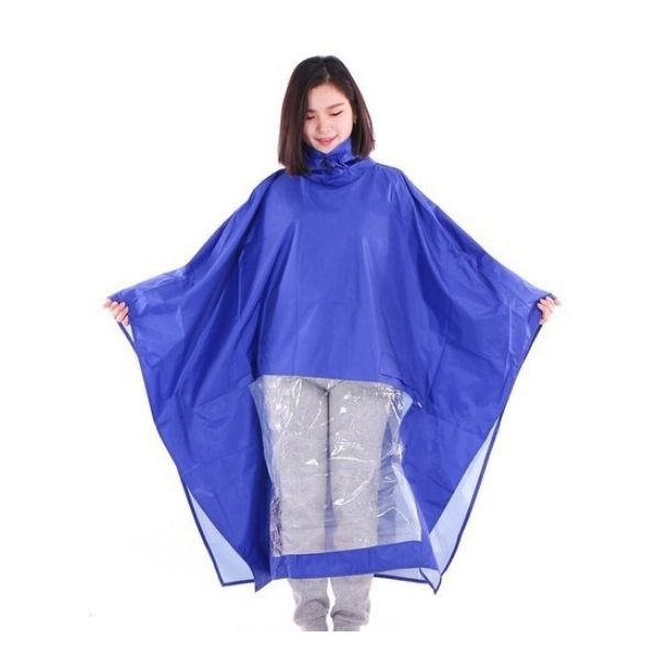 Áo mưa cánh dơi vải dù tổ ong siêu bền một đầu, màu sắc giao ngẫu nhiên