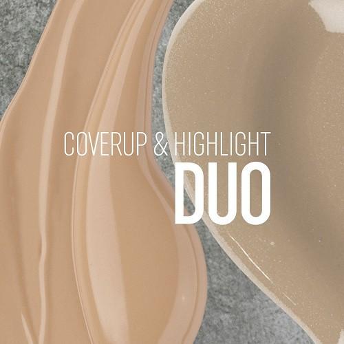 Bút che khuyết điểm và highlight dạng lỏng Inglot Coverup &amp; Highlight DUO (6.6ml)