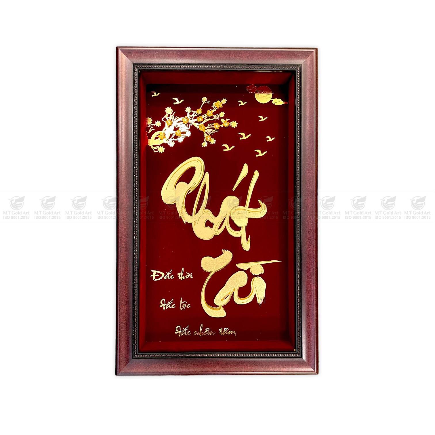 Tranh chữ Phát Tài dát vàng 24k MT Gold Art- Hàng chính hãng, quà tặng dành cho sếp, khách hàng, đối tác