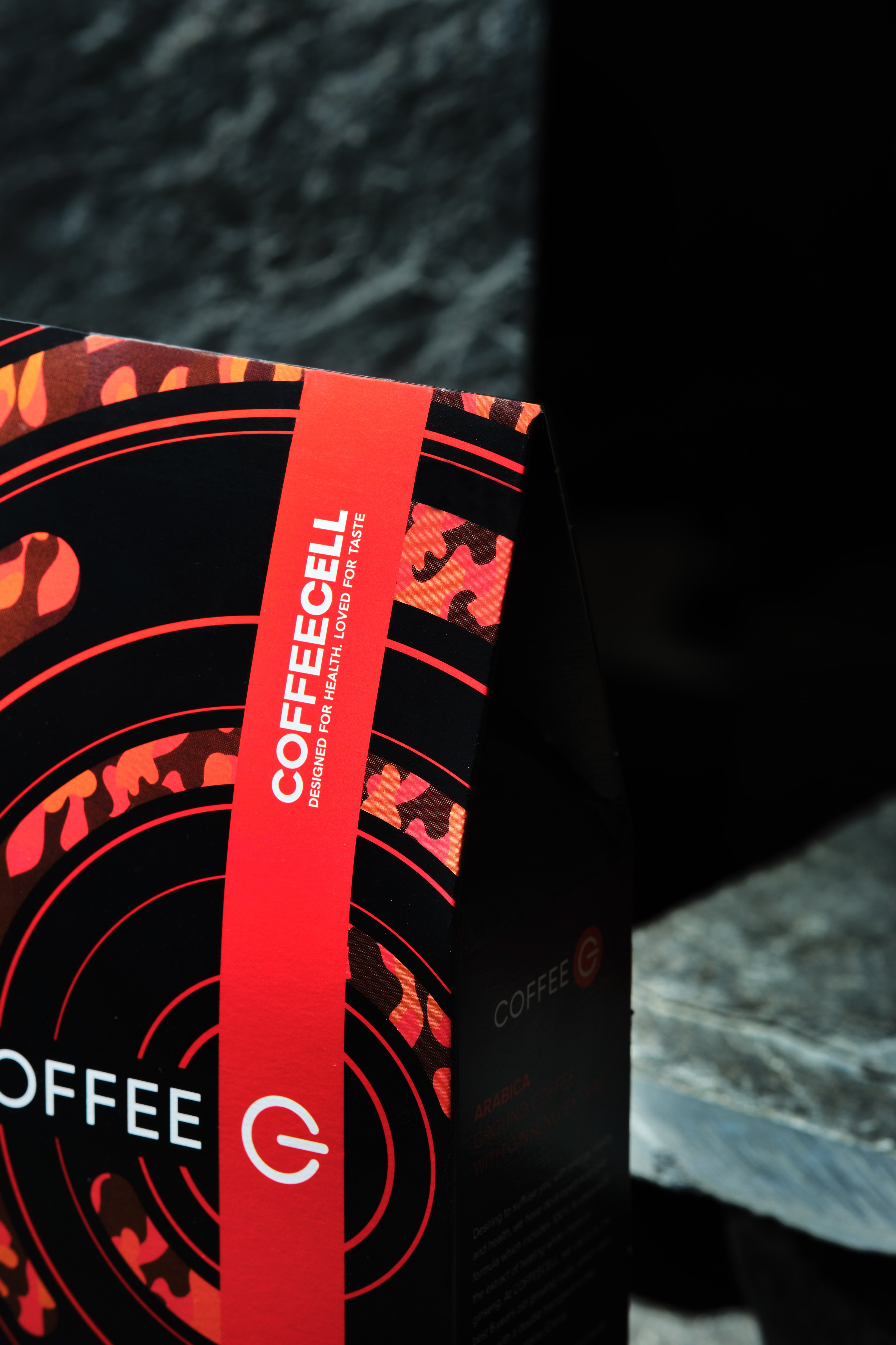 Cà Phê Rang Xay Coffee G Arabica với Nhân Sâm Hoàng Đế - COFFEECELL - Hàng Chính Hãng