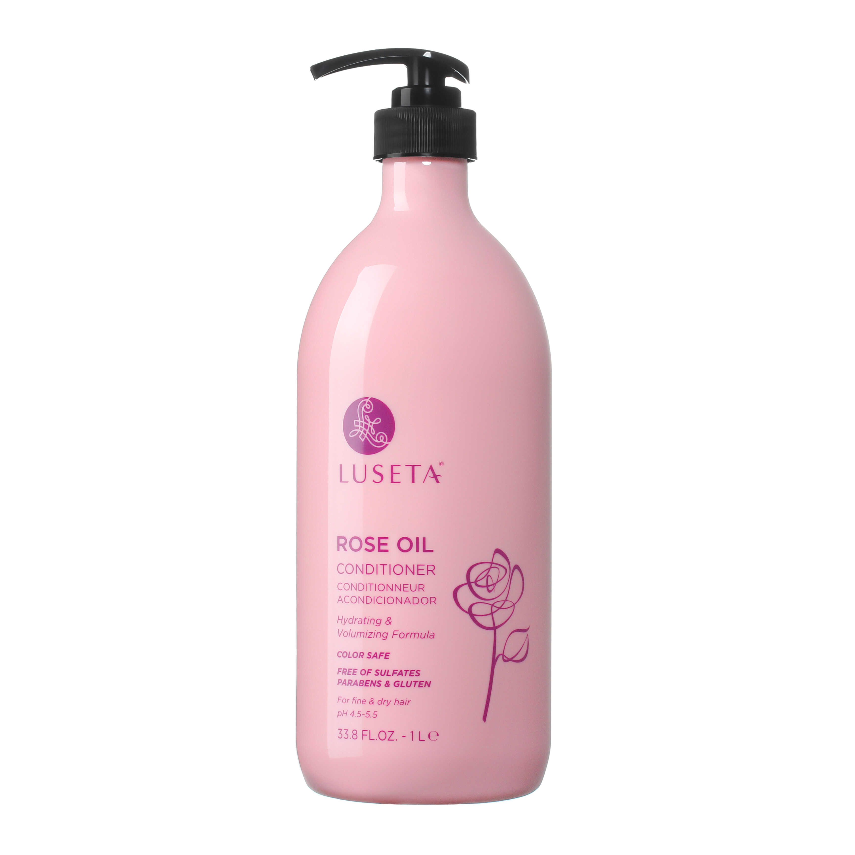 Set gội xả LUSETA Rose Oil 1000ml