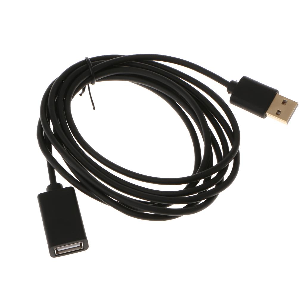 0.5m/1m/2m USB2.0 Type A Male to A Female Extension Cord for USB Flash Drive