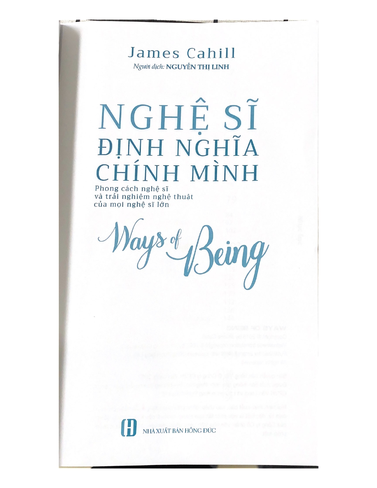 Nghệ Sĩ Định Nghĩa Chính Mình - Vanlangbooks