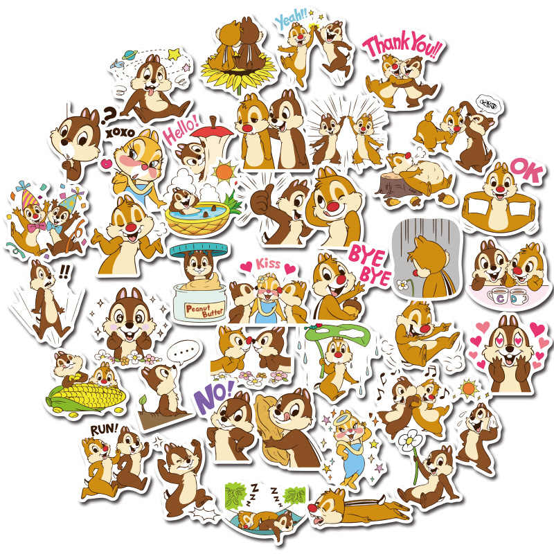 Set 30-60 sticker Chip 'n' Dale