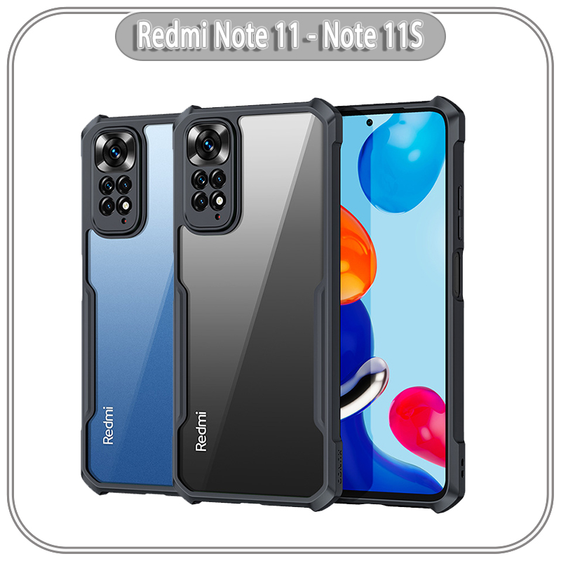 Ốp lưng cho Xiaomi Redmi Note 11 - Note 11S chống sốc trong viền nhựa dẻo XunDD - Hàng nhập khẩu