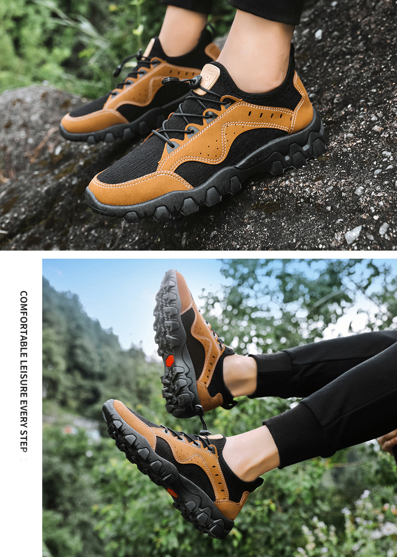 Giày Sneaker Nam Vải Cao Cấp Kết Hợp Da Lộn Phong Cách Trẻ Trung Năng Động G199