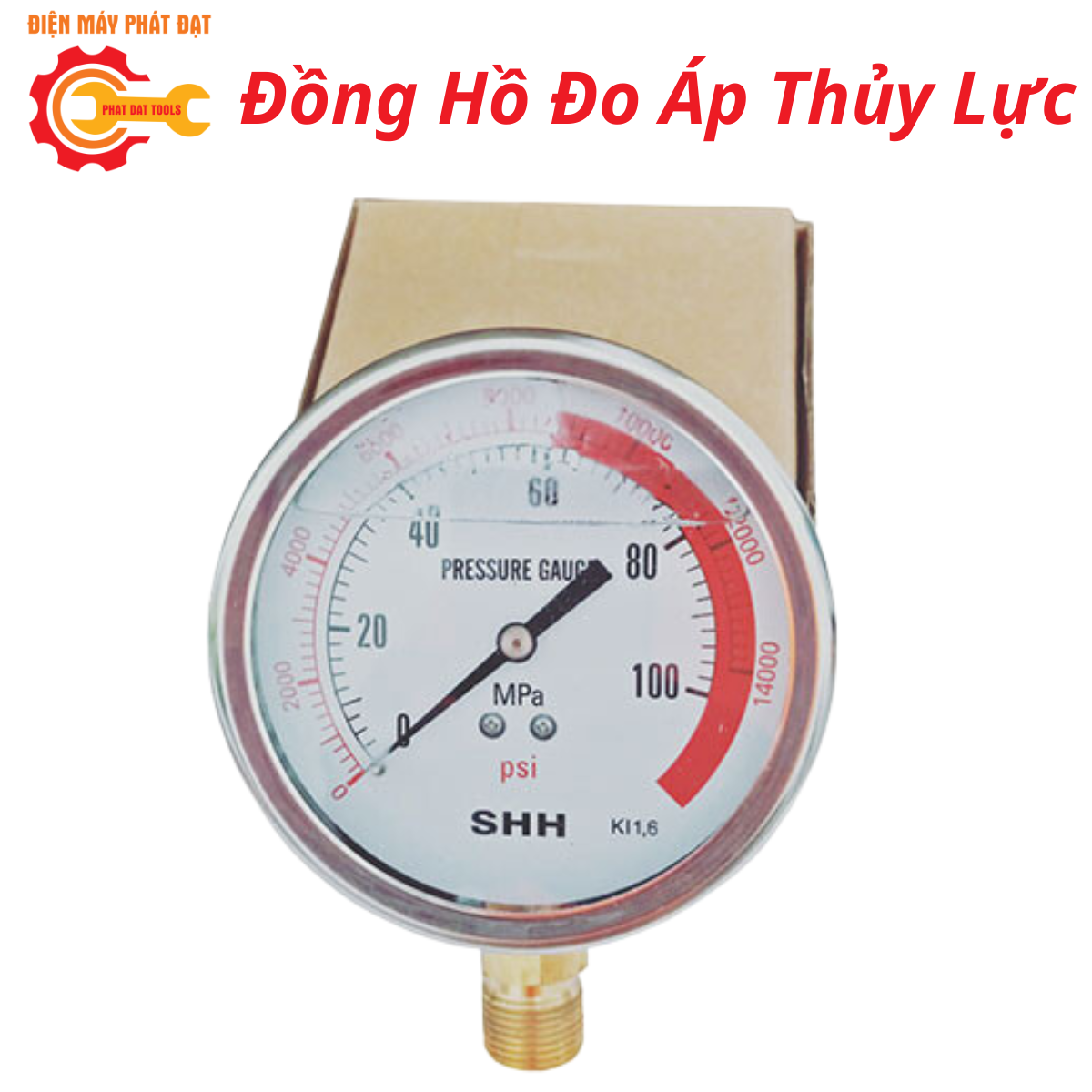 Đồng Hồ Thủy Lực 1000 Bar