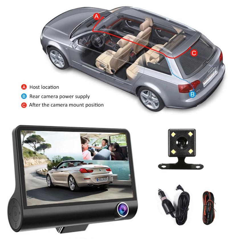 Camera Giám Sát Hành Trình Cao Cấp Tích Hợp 3 Camera