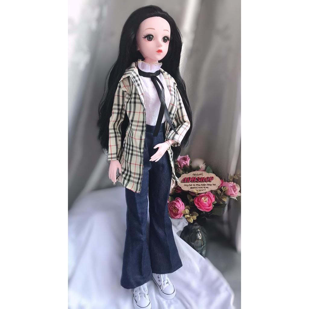 Set đồ thời trang thu đông cho Búp bê Doris dòng 60cm Adhshop