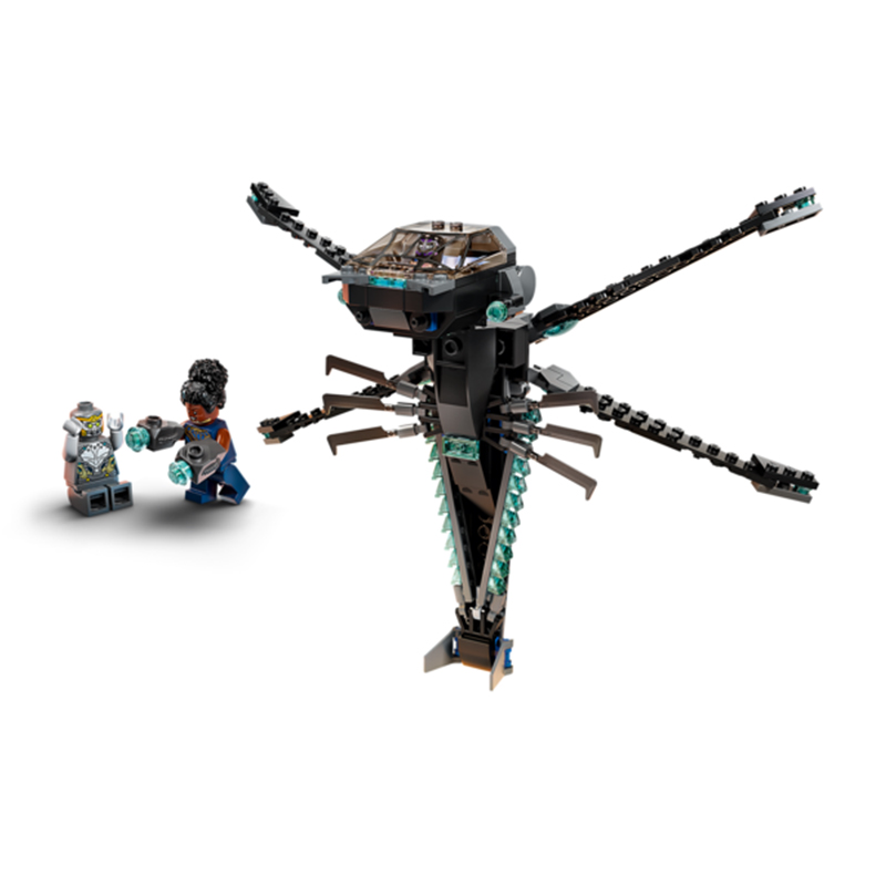 Đồ Chơi LEGO Phi Cơ Của Chiến Binh Báo Đen 76186