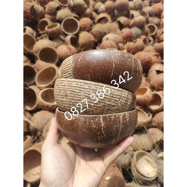 CHÉN GÁO DỪA CẮT HỌA TIẾT | CHÉN GÁO DỪA TỰ NHIÊN HÀNG CHUẨN LOẠI 1 DẦY ĐẸP