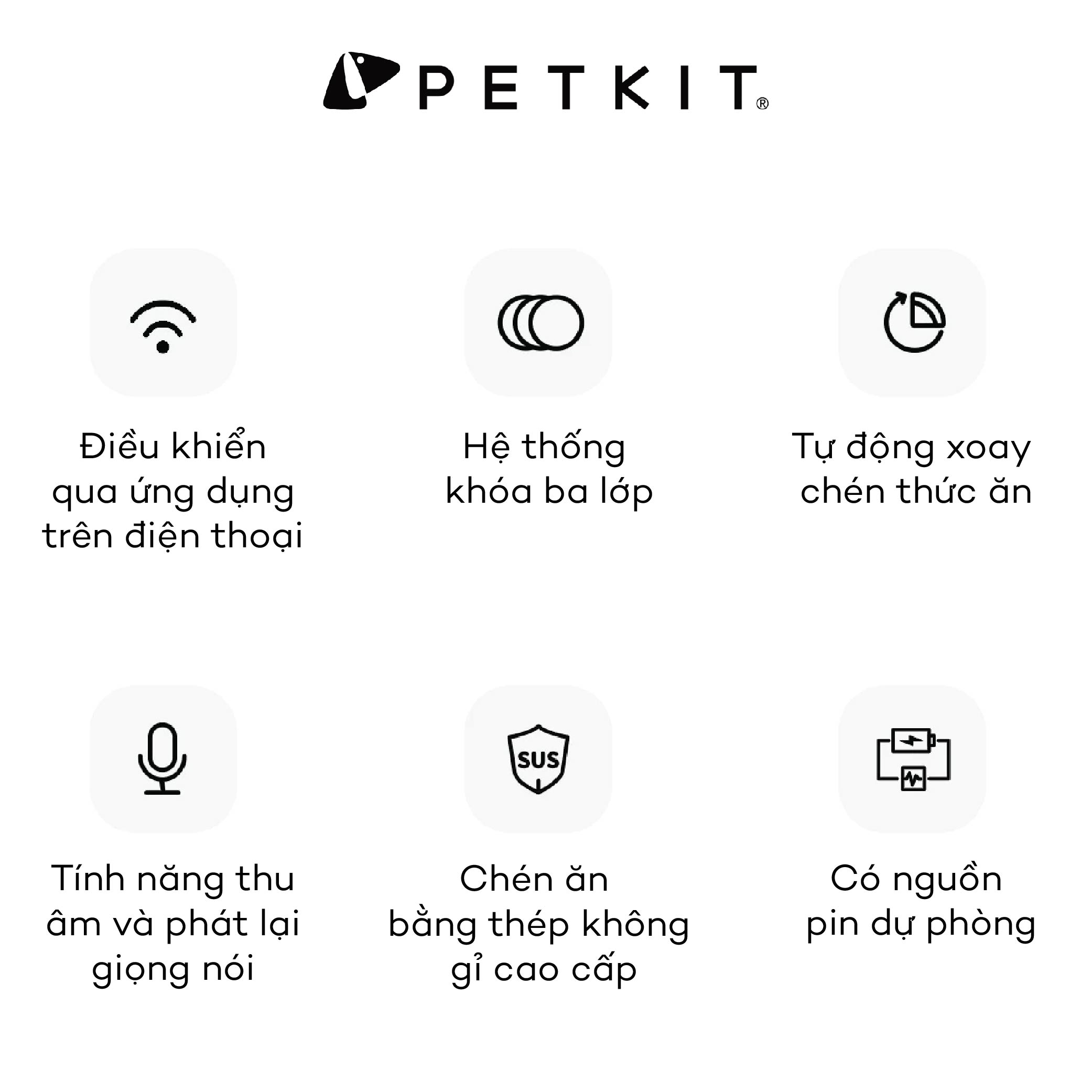 Máy Cho Mèo Ăn Tự Động Petkit Infinity, Máy Nhả Hạt Petkit Fresh Element 3, Máy Ăn Tự Động Có Thu Âm