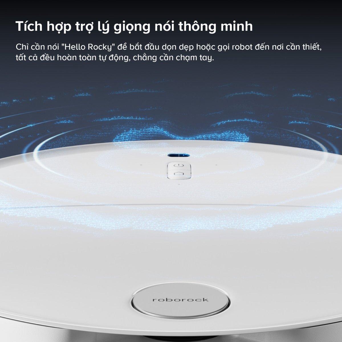 Robot Hút Bụi Lau Nhà Roborock QRevo EdgeT Lực Hút 18.500 Pa - Hàng Chính Hãng