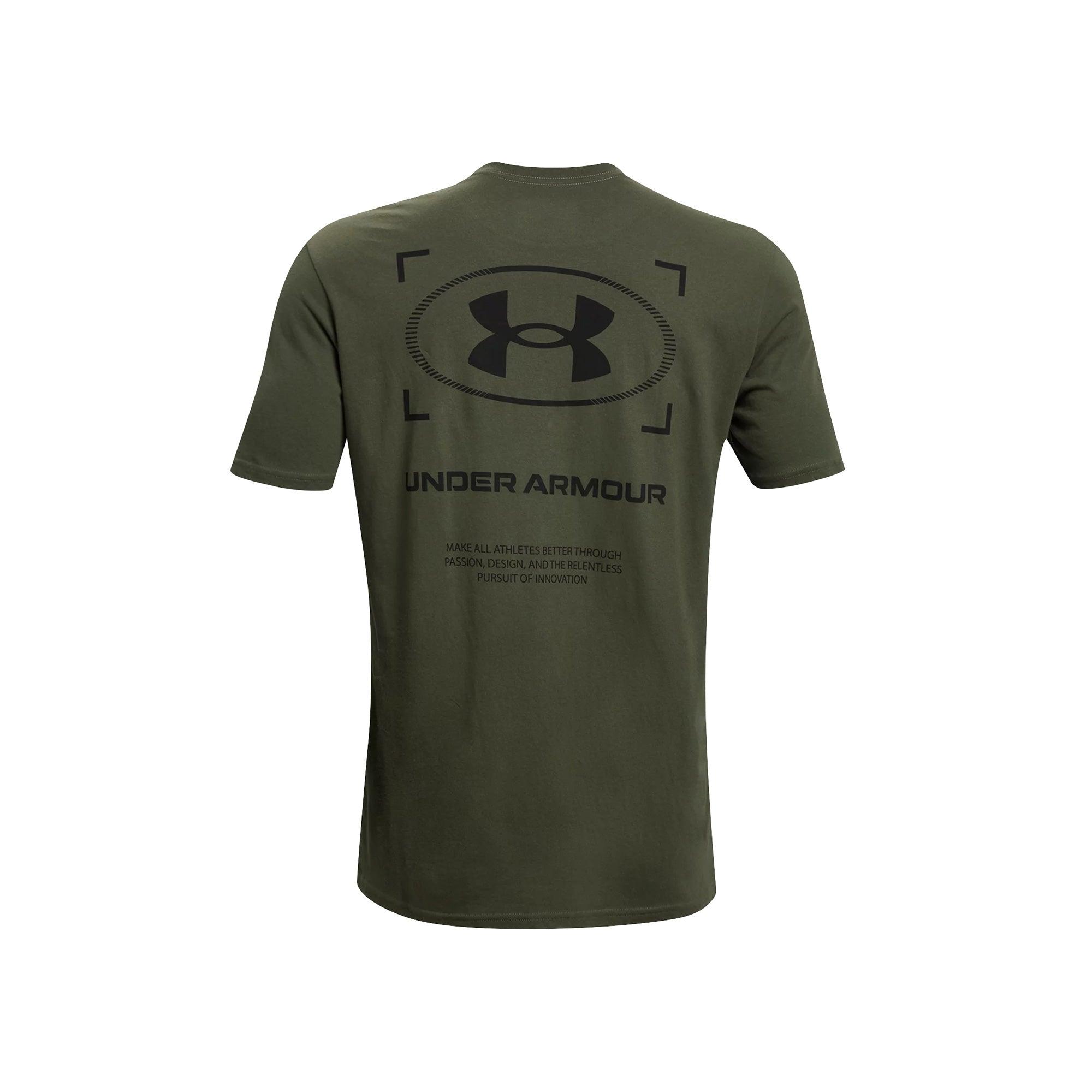 Áo thun tay ngắn thể thao nam Under Armour Utility Symbol - 1366453-390