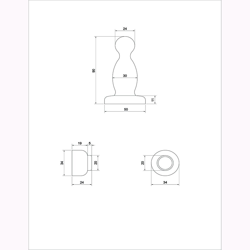 Hít Cửa Chống Va Đập Cửa 45888.001SSS