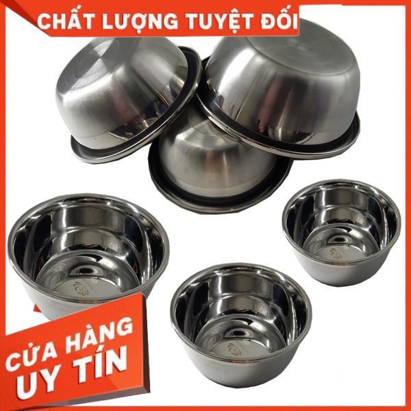 Thau, chậu sâu lòng inox siêu dày nhiều size 18,20,22,24,26,28,30,32,34,36,38,40cm