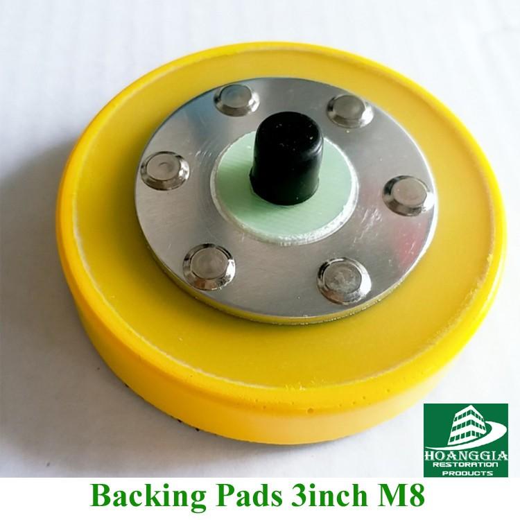 Đế gắn phớt đánh bóng xe 3 inch - M8