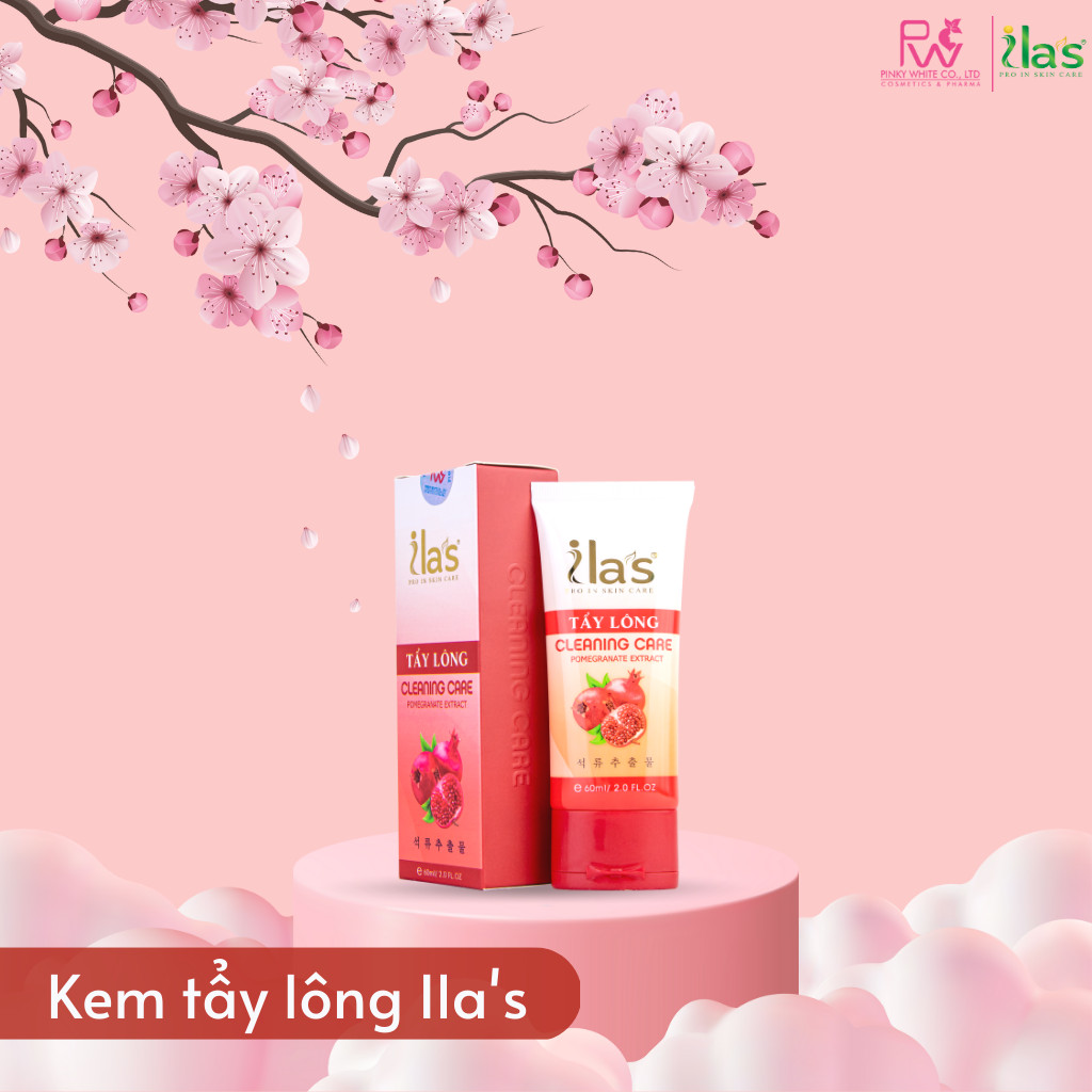 Kem Tẩy Lông ILA'S CLEANING CARE - Sạch mọi vùng lông vĩnh viễn an toàn