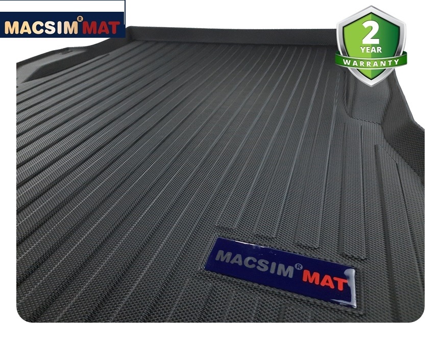 Thảm lót cốp xe ô tô Jaguar XPL nhãn hiệu Macsim chất liệu TPV cao cấp màu đen