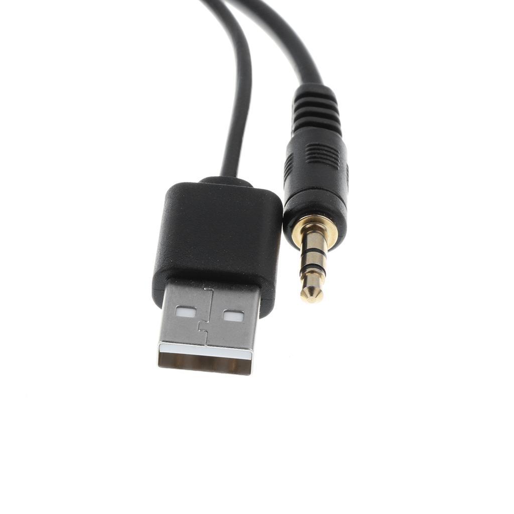 Music Interface Adaptor Aux Cable for Car with AUX USB Bluetooth Module